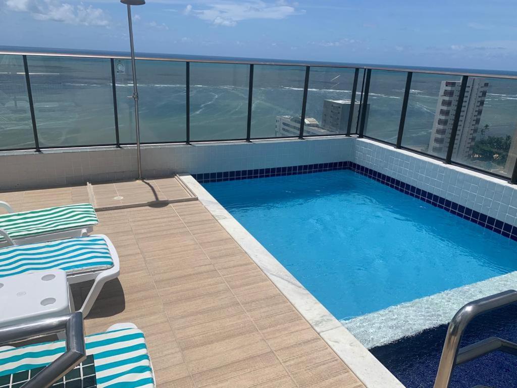 Апартаменты Flat with the sea view Ресифи Экстерьер фото